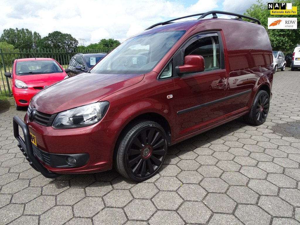 Volkswagen Caddy 1.6 TDI AUTOMAAT/AIRCO/APPLE CARPLAY/CAMERA, Euro 5, Stof, Gebruikt, Volkswagen