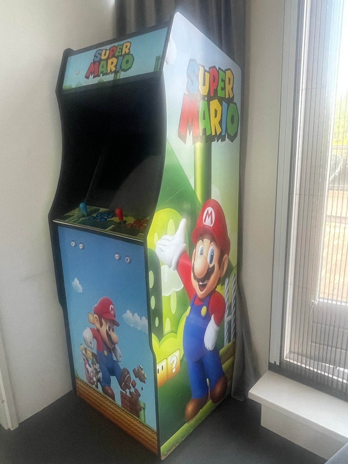 Unieke Super Mario Arcadekast Gamekast Spelkast - Retro, Ophalen, Overige merken, Gebruikt