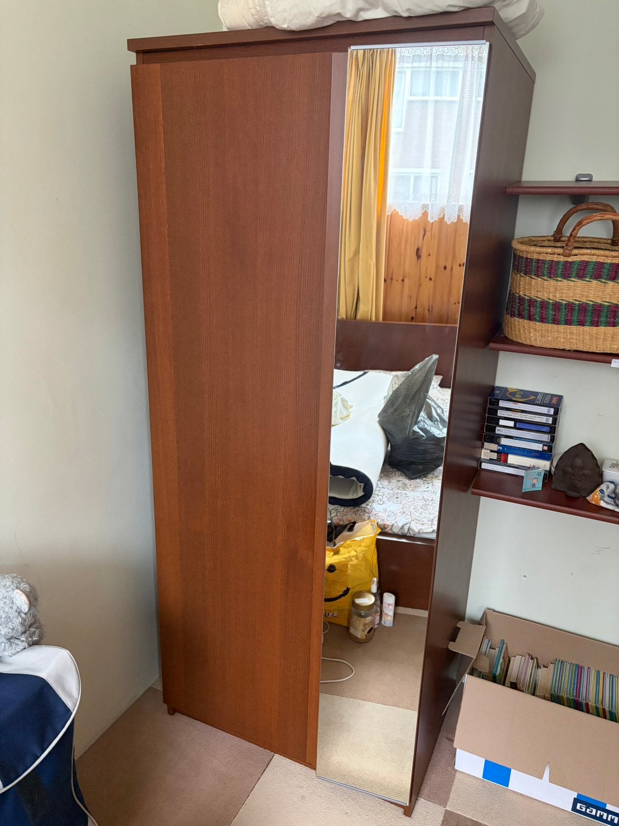 Ikea malm kledingkast linnenkast hang spiegel, Ophalen, Met deur(en), 50 tot 100 cm, Zo goed als nieuw