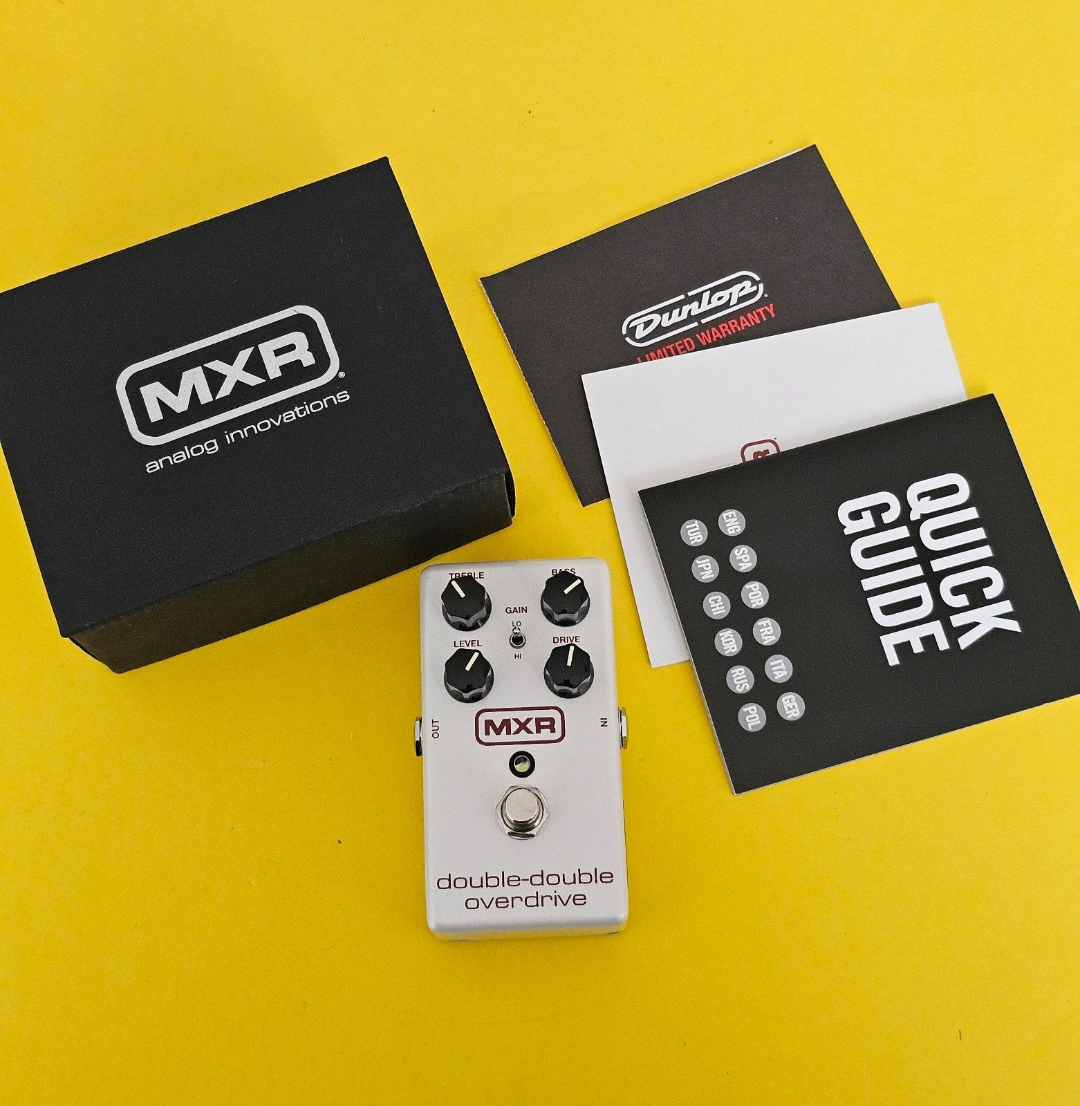 MXR Double-Double Overdrive, Ophalen of Verzenden, Zo goed als nieuw, MXR, Info@jimdunlop.com