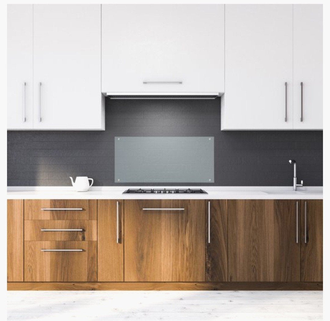 Spatplaat voor de achterwand in de keuken van glas 40x90cm, Huis en Inrichting, Ophalen, Nieuw, Overige typen
