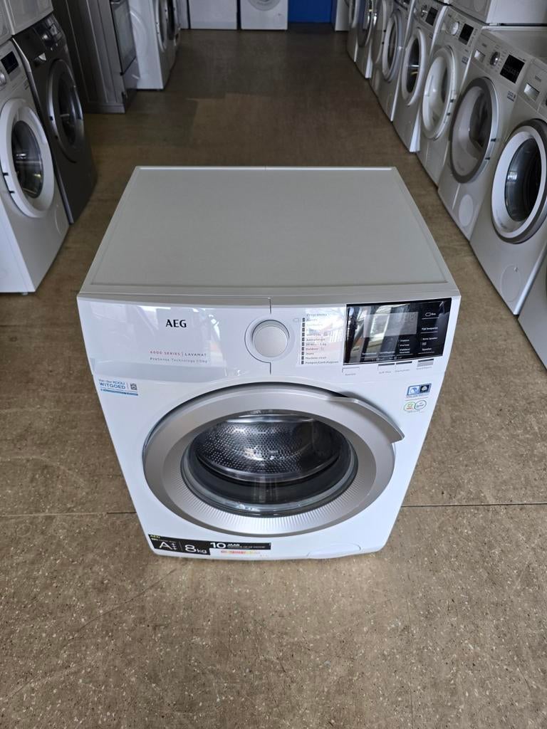 AEG 6000 Series wasmachine | 8 kilo | A+++ | Gratis thuis 🚚, Jirnsum, 1200 tot 1600 toeren, 8 tot 10 kg, Zo goed als nieuw