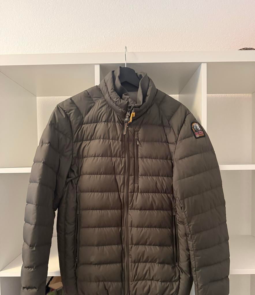 Parajumpers heren donsjack maat S, Ophalen, Zo goed als nieuw, Maat 46 (S) of kleiner, Groen