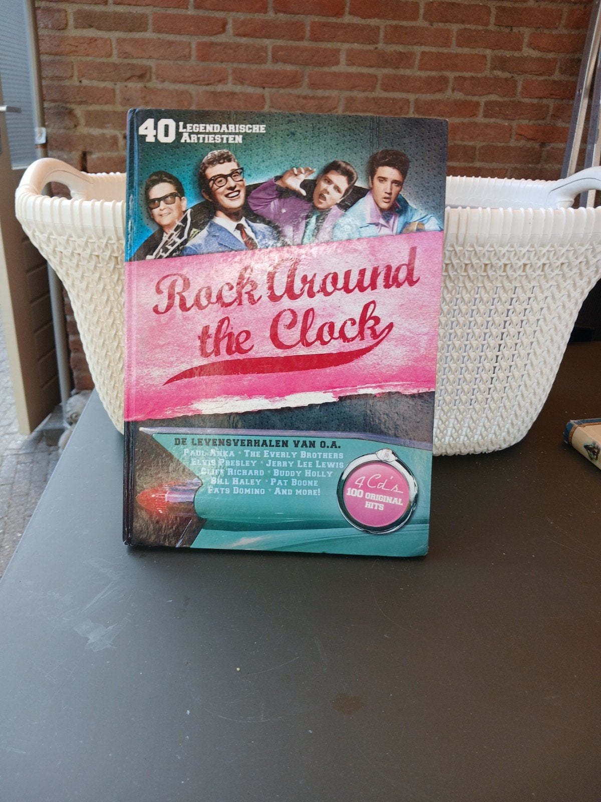 Rock Around the Clock - 4 CD's met 100 Original Hits, Ophalen of Verzenden, Gebruikt, Rock, Boxset