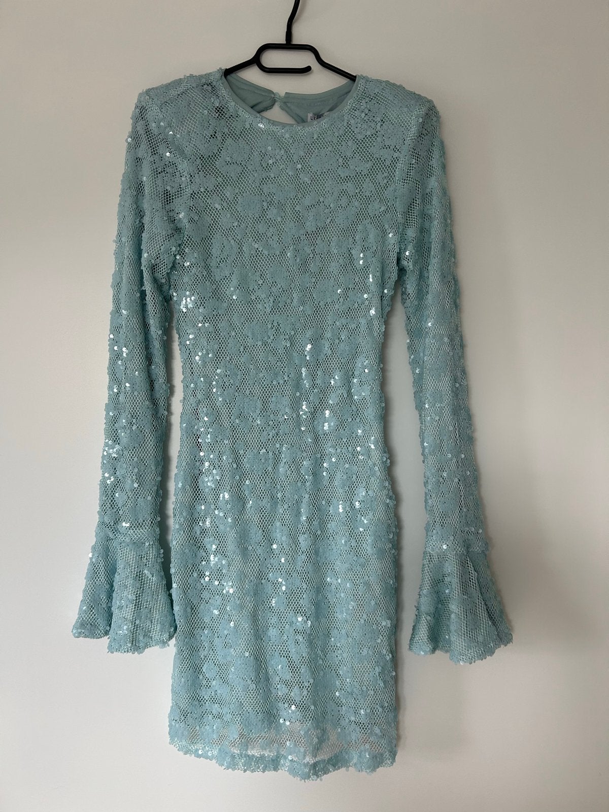 Nieuwe Loavies 'Spark' jurk met pailletten, maat M, Maat 38/40 (M), Blauw, Nieuw, Ophalen of Verzenden