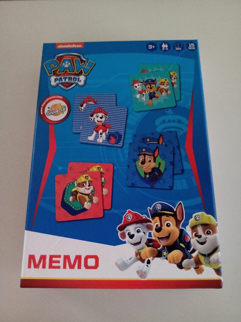 Het MEMO Spel van PAW PATROL (Nickelodeon), Ophalen of Verzenden, Zo goed als nieuw, Ontdekken