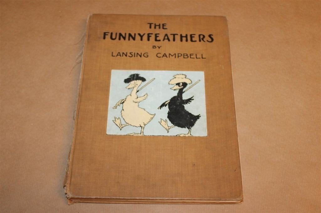 Funnyfeathers — Lansing Campbell Antiek Kinderboek 1917, Ophalen of Verzenden
