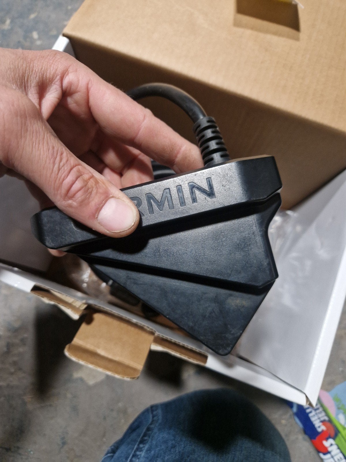 garmin livescoop lvs 32 zonder blackbox, Watersport en Boten, Ophalen of Verzenden, Zo goed als nieuw, Kaartplotter of Fish Finder