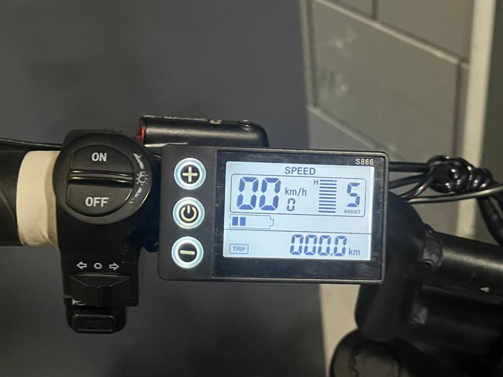 E-bike display S866 LCD scherm !!! Opvoerbaar !!!, Fietsen en Brommers, Fietsaccessoires | Overige Fietsaccessoires, Zo goed als nieuw