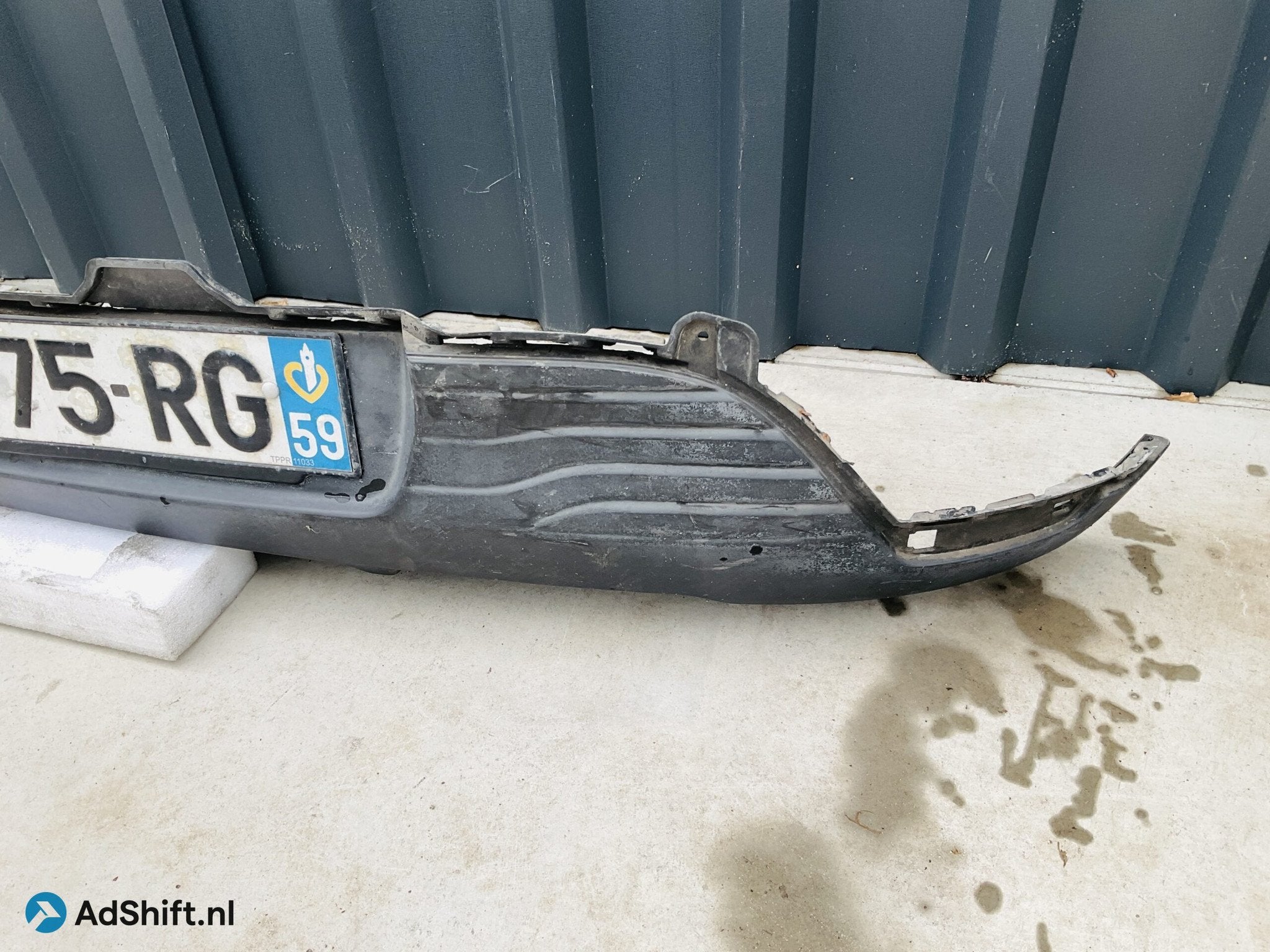 Bumper LIP Renault Clio 4 1196580x Achterbumper Difuser RE:1