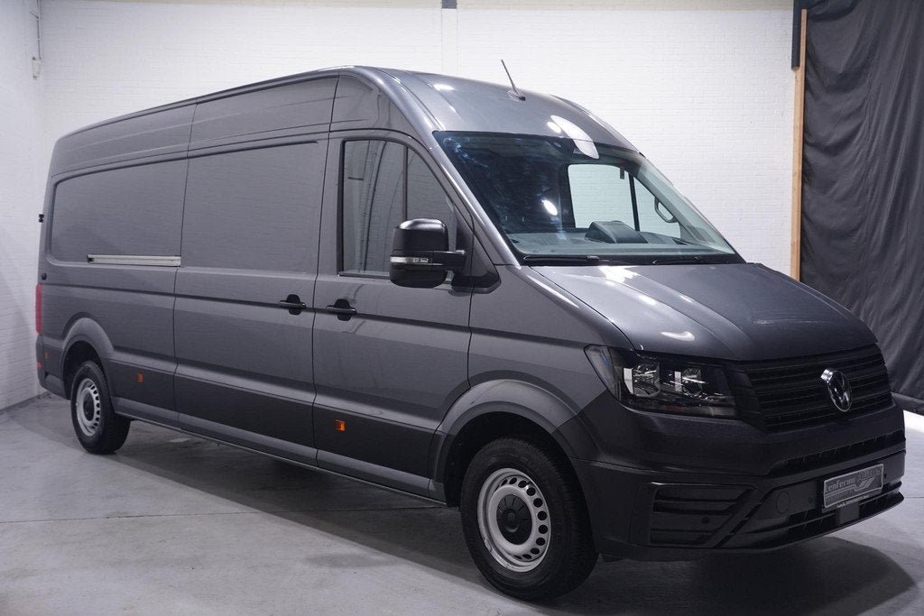 Volkswagen Crafter 2.0 TDI 140 pk L4H3 Nieuw Model Airco, Ca, Auto's, Bestelauto's, Voorwielaandrijving, Stof, Gebruikt, 4 cilinders