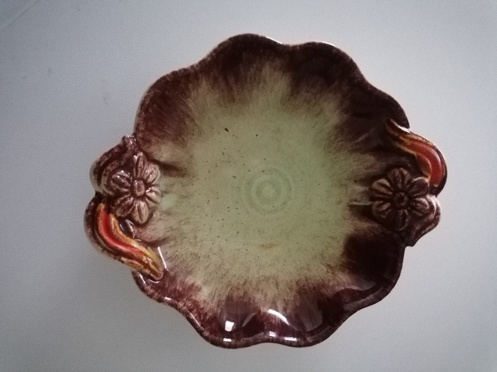 Vintage schaaltje met bloemmotief, Antiek en Kunst, Ophalen of Verzenden