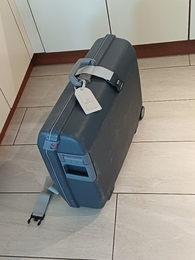 Koffer, Gebruikt, Hard kunststof, Slot, Minder dan 35 cm