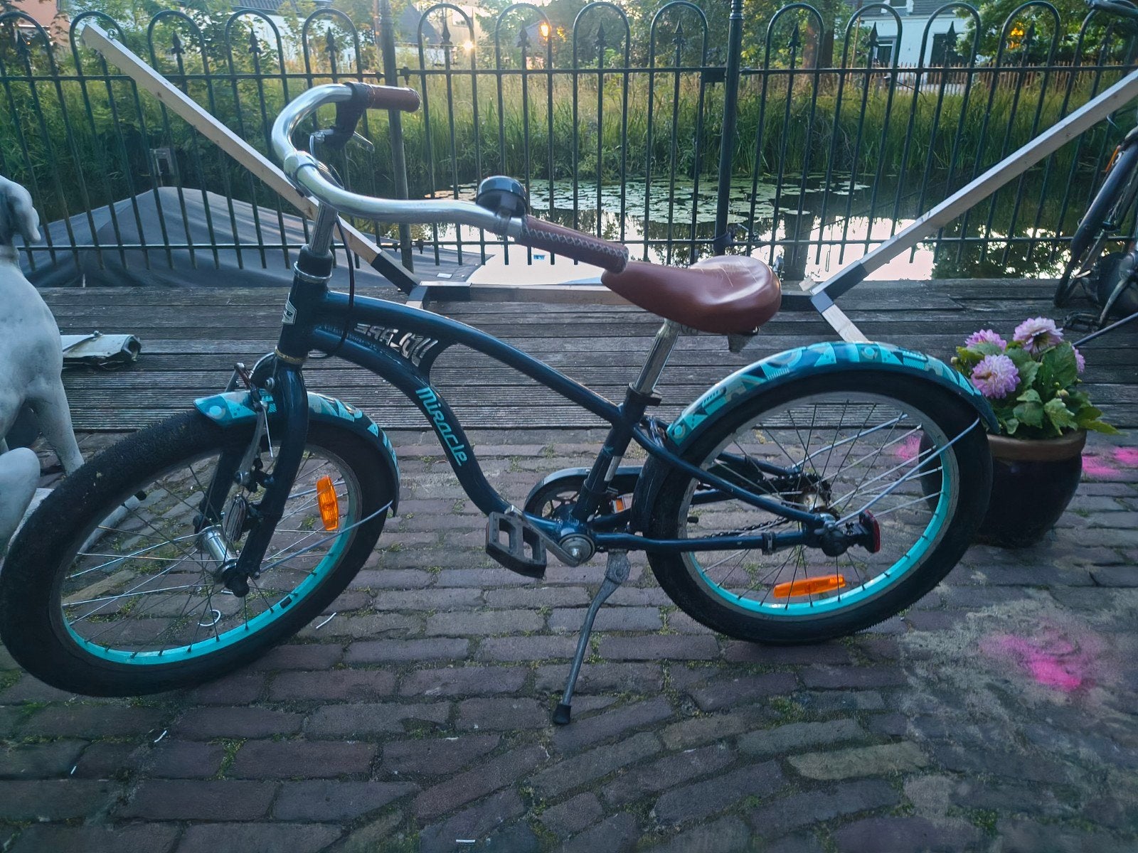 Volare jongensfiets beachcruiser 4-8 jaar, Terugtraprem, Gebruikt, Minder dan 49 cm, Ophalen