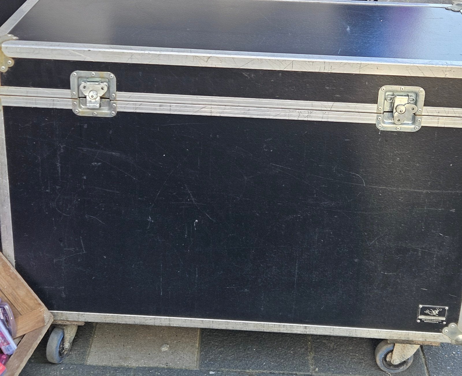 Boris Case Flightcase met 12 vakken - Gebruikt, Ophalen, Overige materialen, Gebruikt, Slot