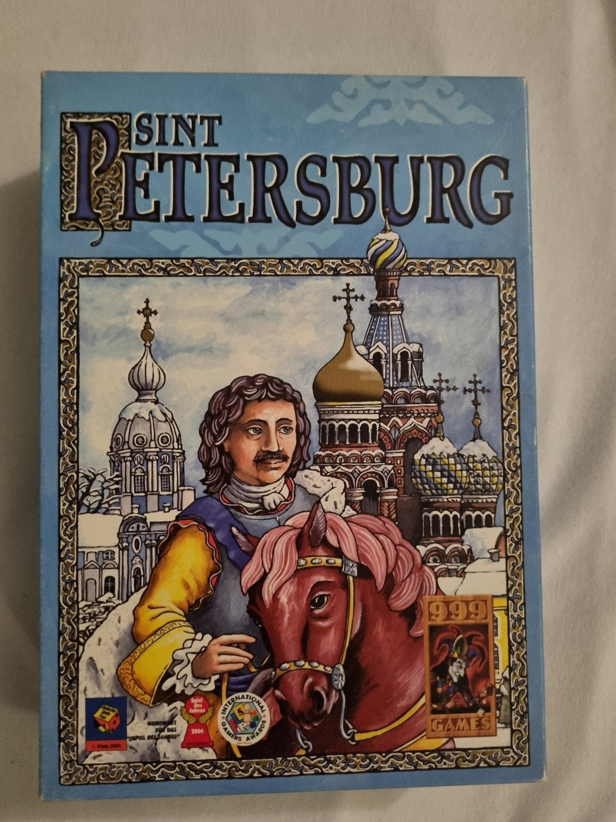 Sint Petersburg met uitbreiding Das Bankett, Drie of vier spelers, Ophalen of Verzenden, Gebruikt, Hans im Glück