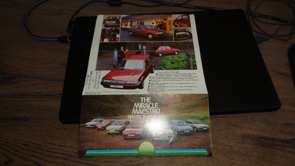 Folder THE MIRACLE MAESTRO, Verzenden, Zo goed als nieuw, Overige merken