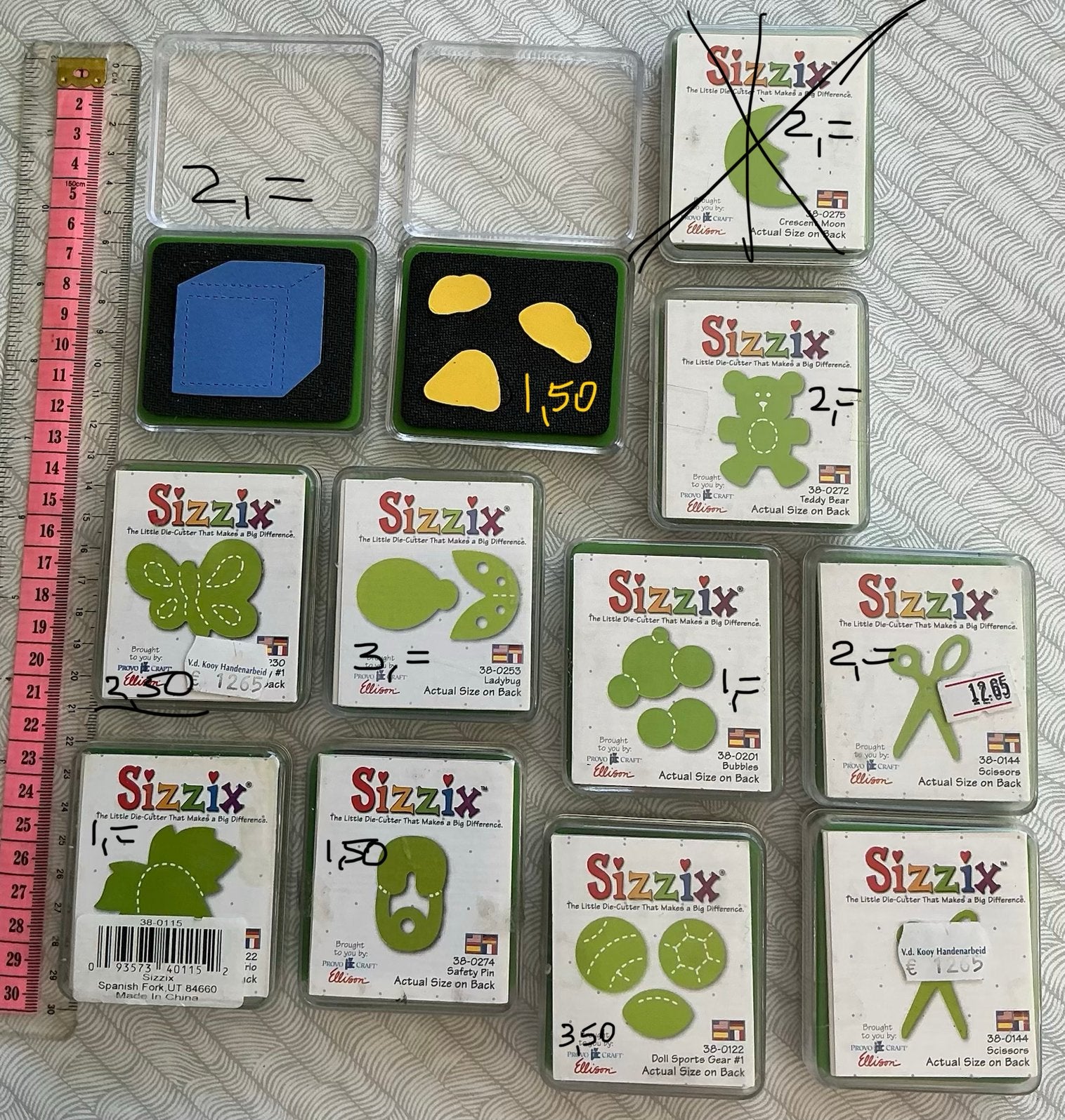 Sizzix stansen nw, Ophalen of Verzenden, Nieuw, Overige thema's, Pons of Mal