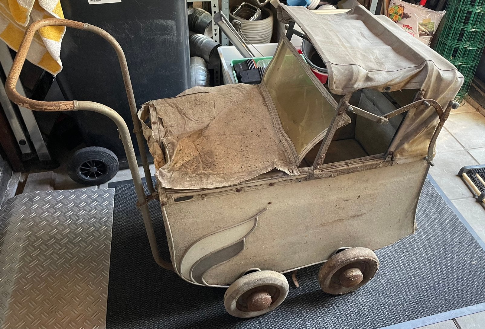 Wandelwagen, Ophalen