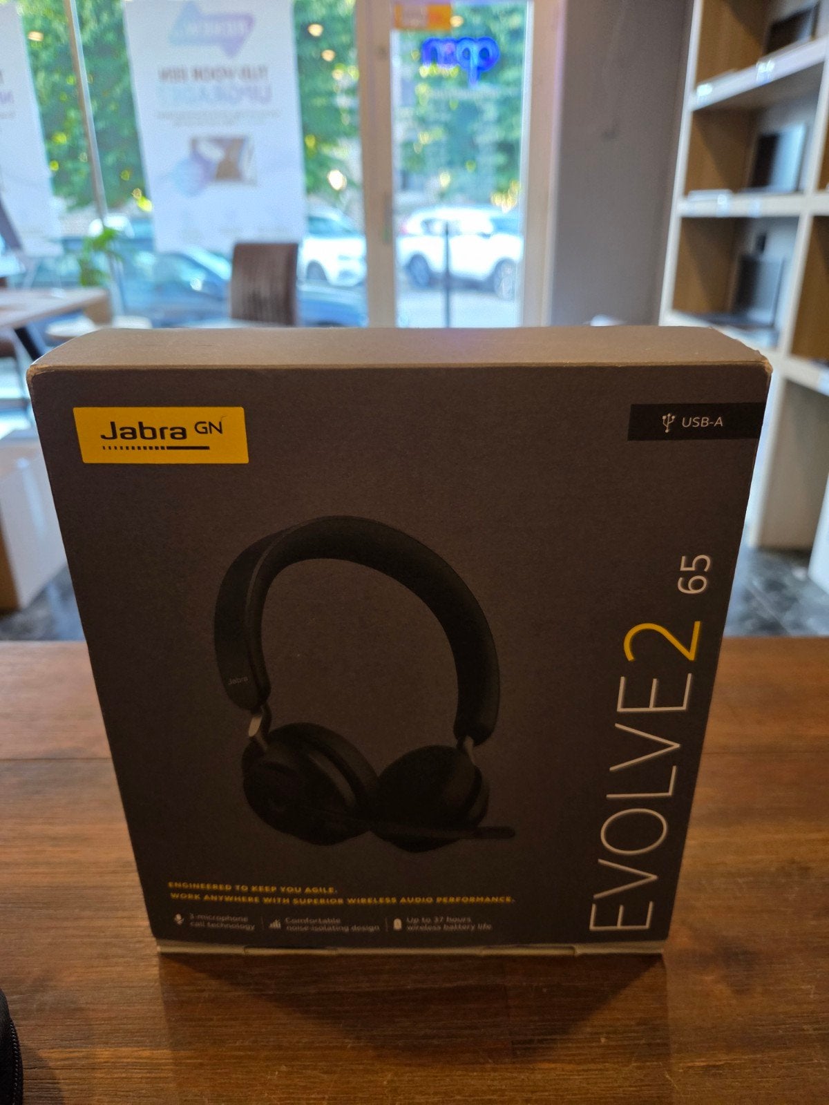Jabra Evolve2 65 Headset - Nieuw in doos, Pastoor Scheepersstraat 12C landgraaf, Draadloos, Ophalen of Verzenden, Zo goed als nieuw