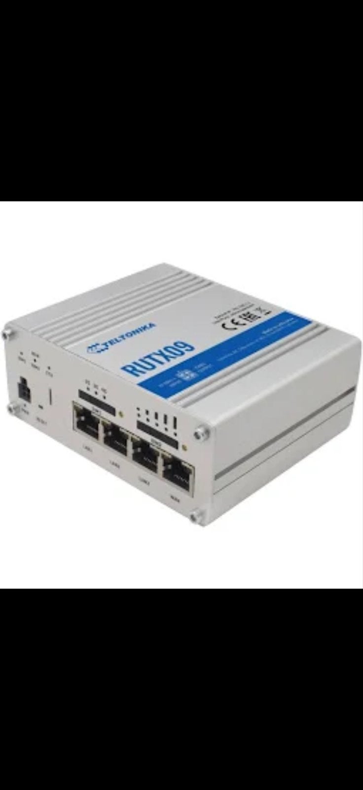 *Nieuw* QSG RUTX09 4G LTE Cat 6 Industriële Router Dual SIM, Ophalen, Gebruikt, Router met modem