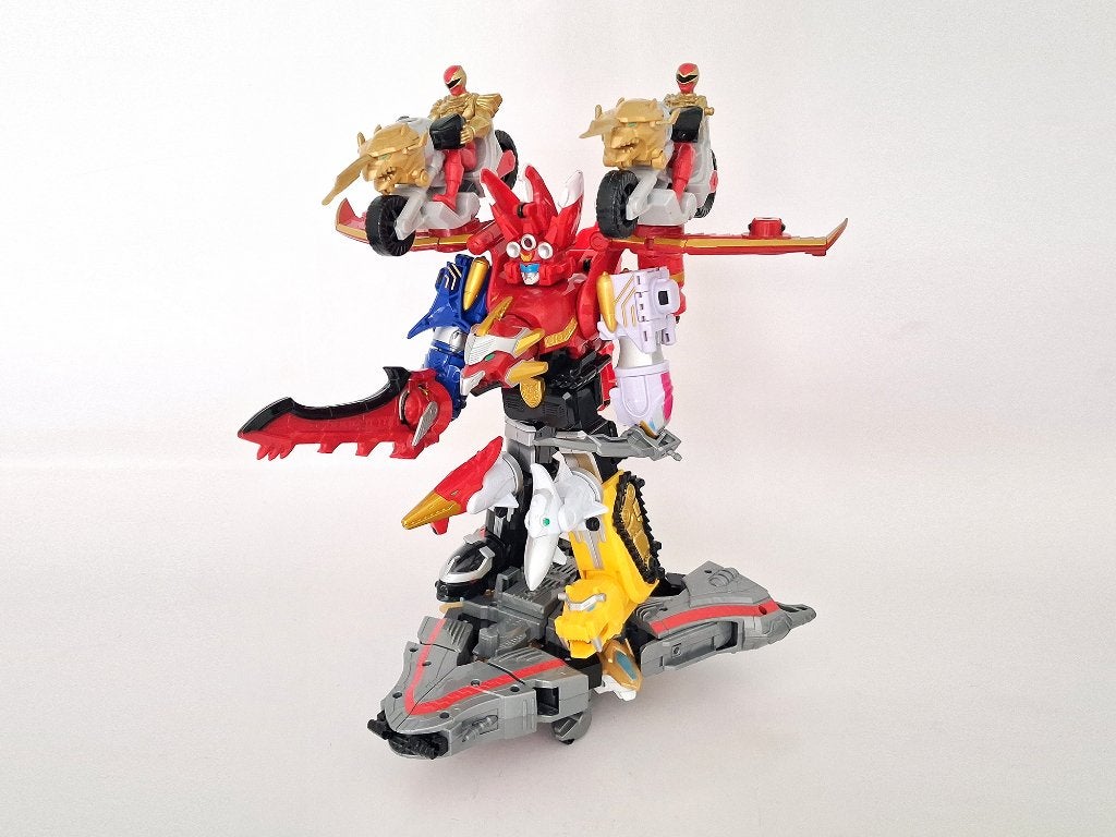 Power Rangers Megaforce DX Gosei Great Megazord ZordBuilder, Verzenden, Gebruikt