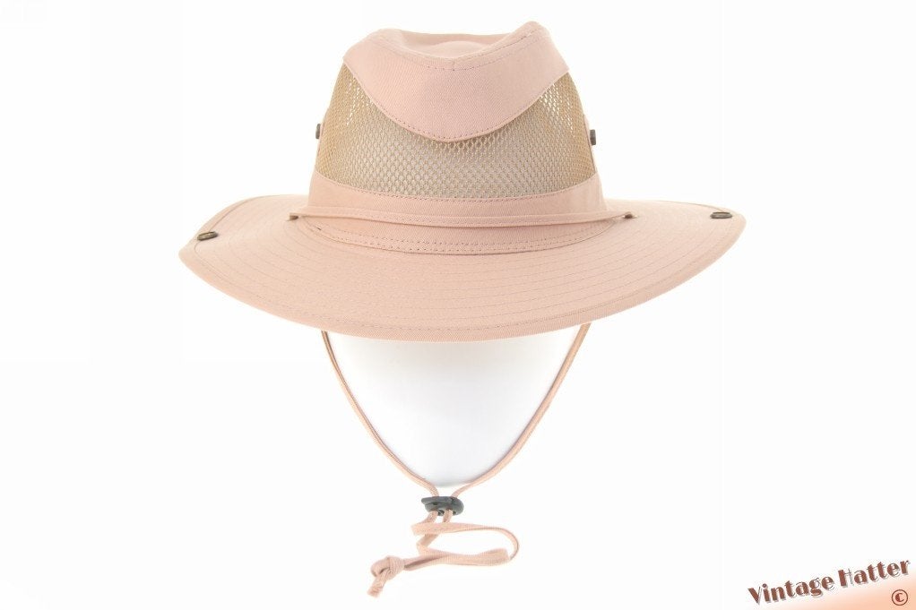 Ventilerende Australische hoed rozig beige katoen 57, 58, 59, Kleding | Heren, Ophalen of Verzenden, Nieuw, 58 of 59 cm (L, 7¼ of ⅜ inch)