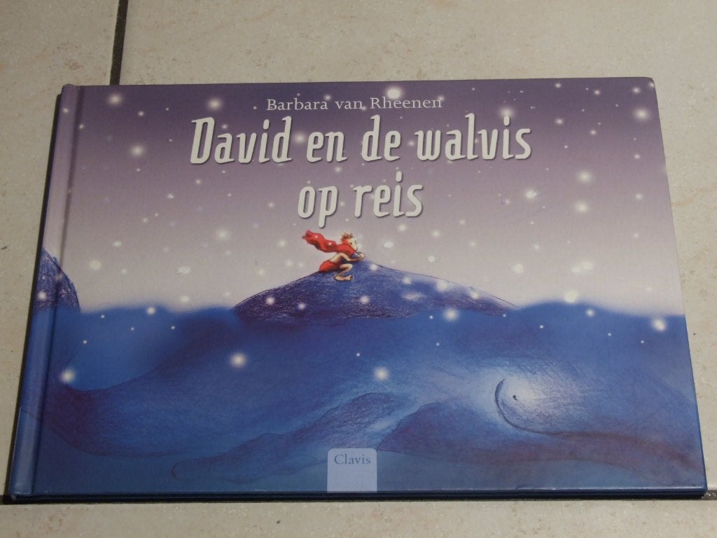 David en de walvis op reis / Barbara van Rheenen, Ophalen of Verzenden, Zo goed als nieuw, Fictie algemeen, Voorleesboek
