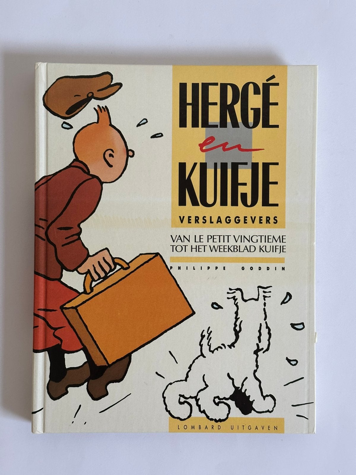 Hergé en Kuifje verslaggevers, Eén stripboek, Ophalen of Verzenden, Gelezen