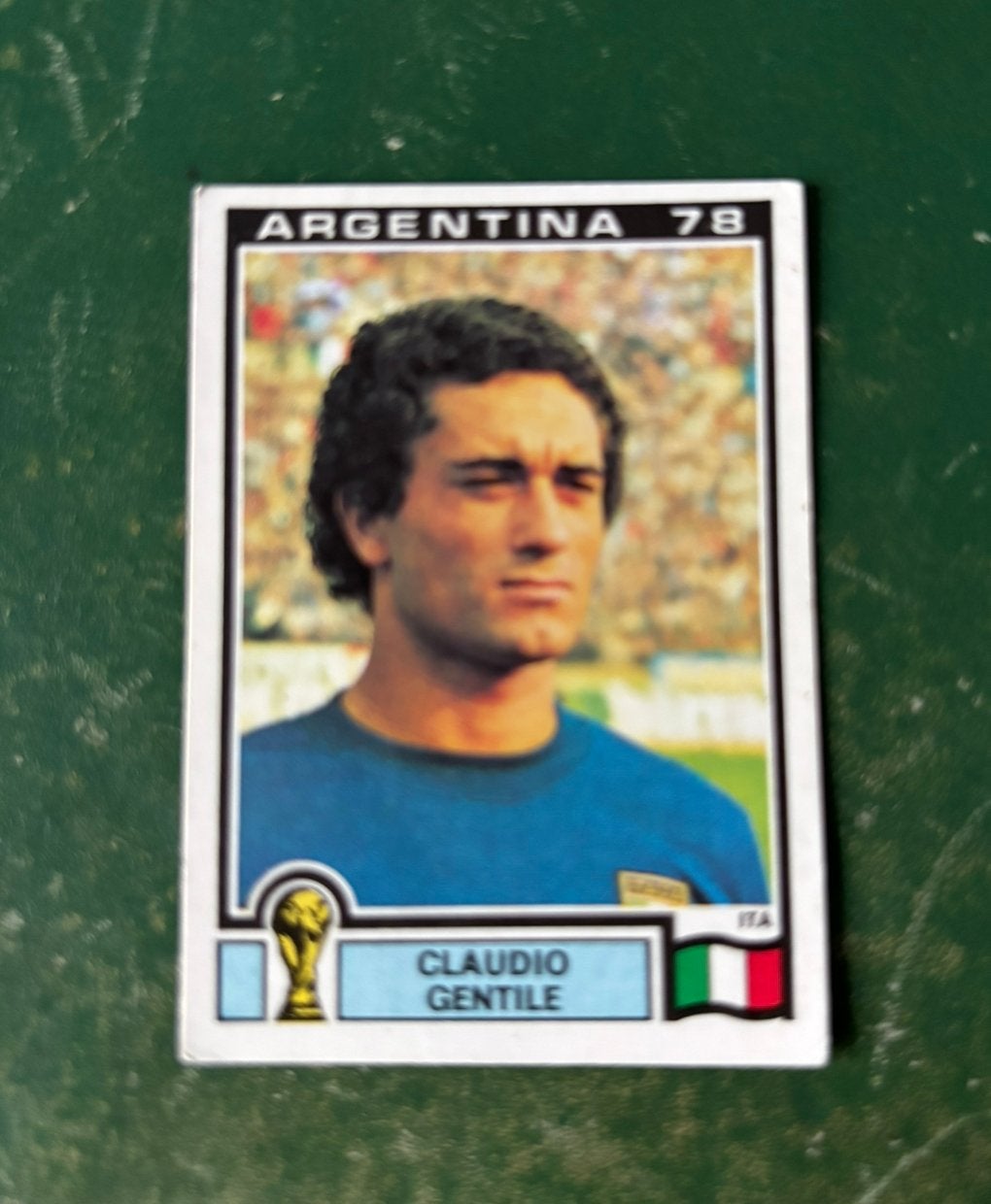 Panini plaatje Claudio Gentile Italie WK 78, Verzamelen, Sportartikelen en Voetbal, Ophalen of Verzenden