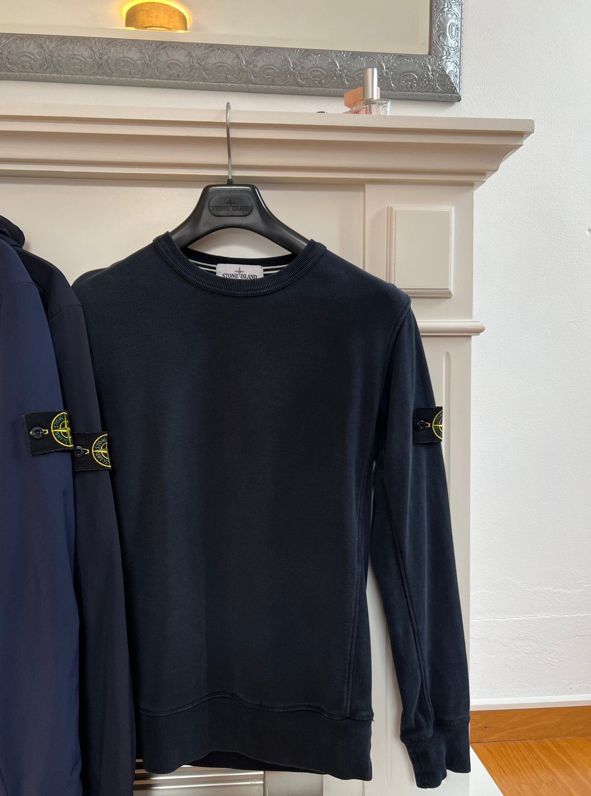 Stone Island | Sweater | Dark Navy | Size S, Ophalen of Verzenden, Zo goed als nieuw, Maat 46 (S) of kleiner, Blauw