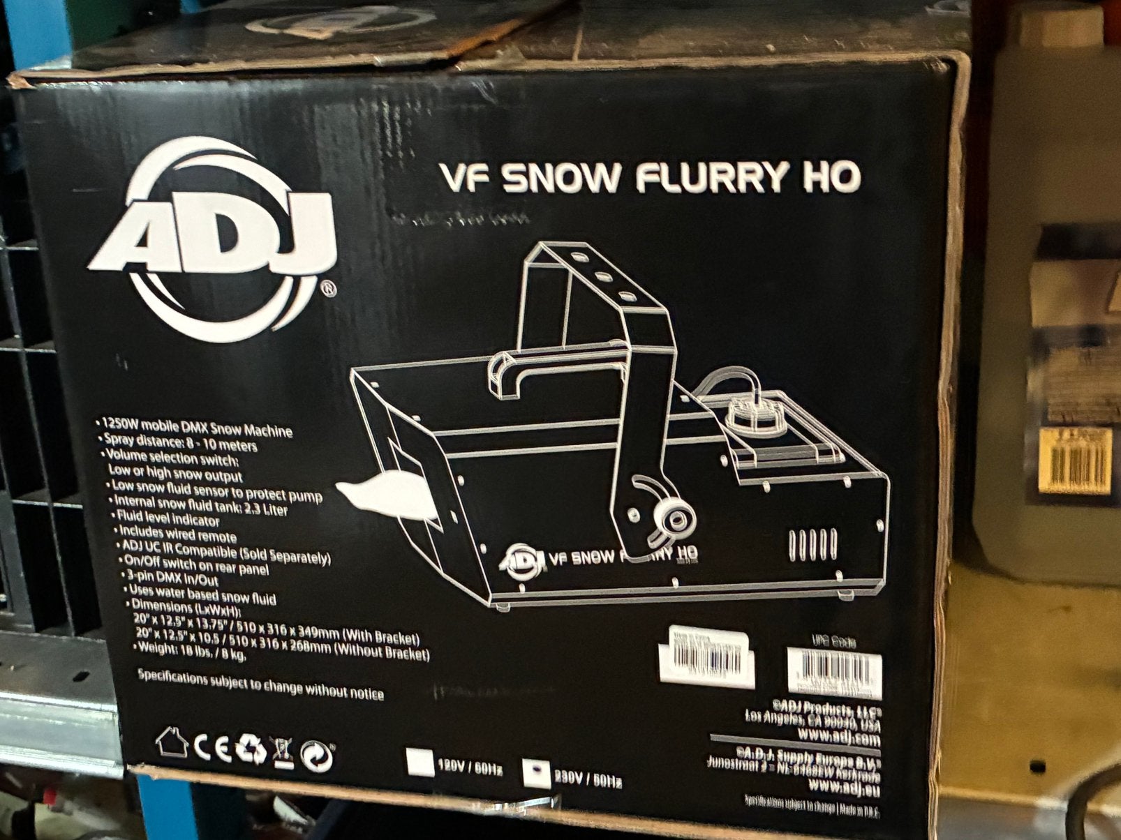 Snow flurry, Ophalen, Zo goed als nieuw
