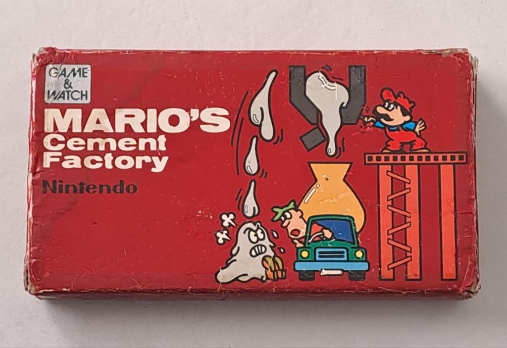 Nintendo Game & Watch Mario's Cement Factory ML-102, Spelcomputers en Games, Ophalen of Verzenden, Gebruikt