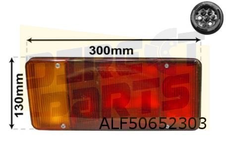 Iveco New Daily (6/99-4/06) achterlicht Links (chassis / cab, Auto-onderdelen, Verlichting, Overige automerken, Nieuw, Ophalen of Verzenden