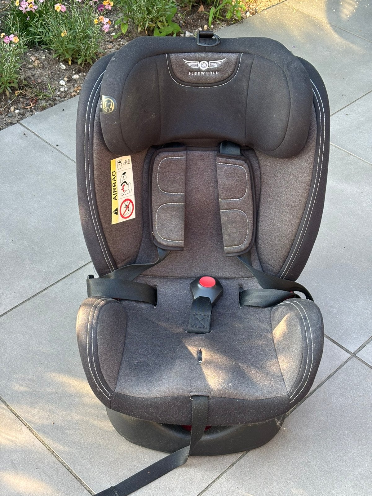Sleeworld autostoel isofix, Verstelbare rugleuning, Gebruikt, 15 t/m 36 kg, Isofix