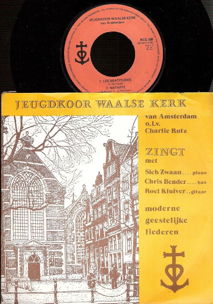 Waalse Kerk Amsterdam Jeugdkoor -zeldz Ep o.z. Achterburgwal, Ophalen, Gelezen