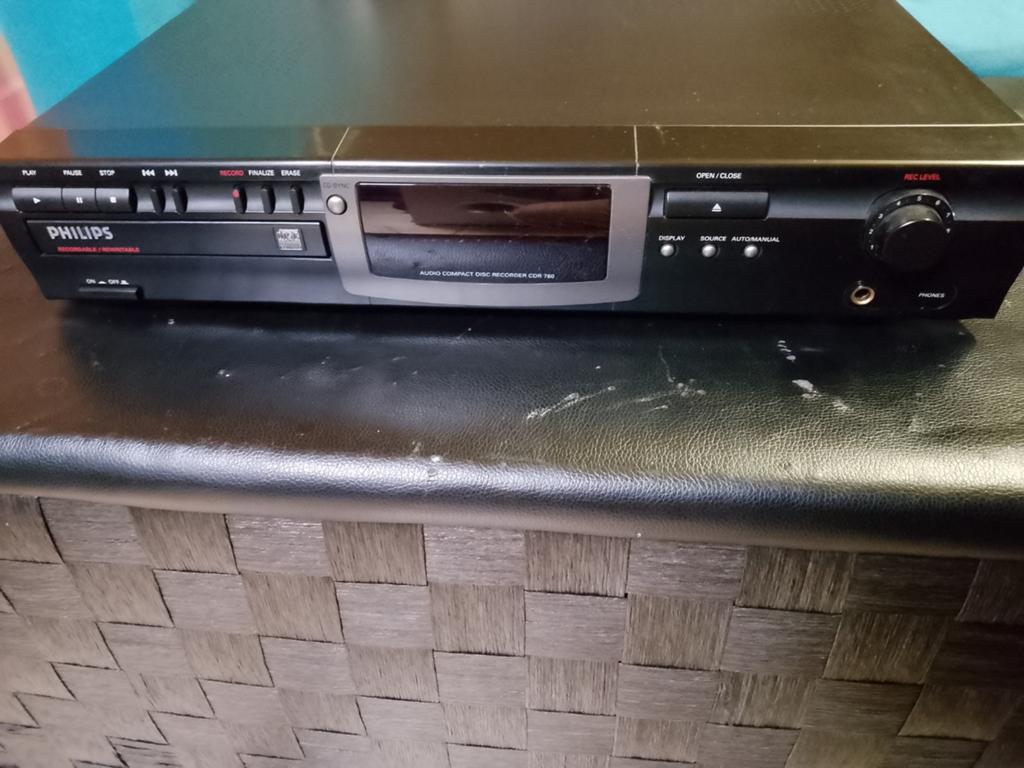 Philips cd recorder cdr760, Audio, Tv en Foto, Cd-spelers, Ophalen of Verzenden, Zo goed als nieuw, Philips, Draagbaar