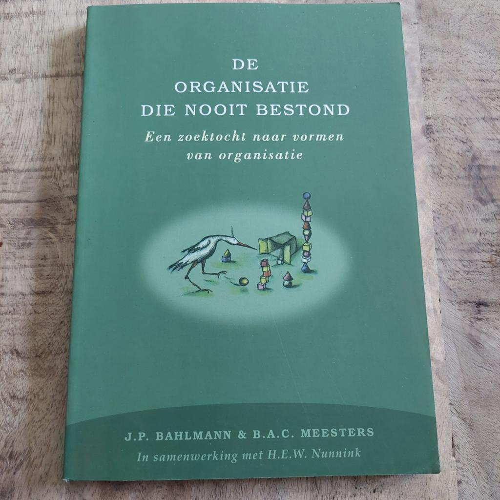 T. Bahlmann - De organisatie die nooit bestond, Ophalen of Verzenden, T. Bahlmann; B. Meesters, Management, Zo goed als nieuw