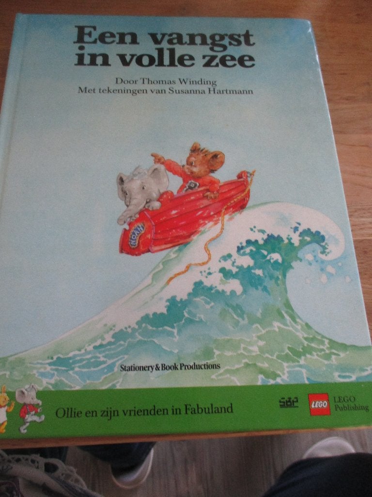 VINTAGE FABULAND BOEK EEN VANGST IN VOLLE ZEE, Gebruikt, Overige thema's, Lego, Accessoire
