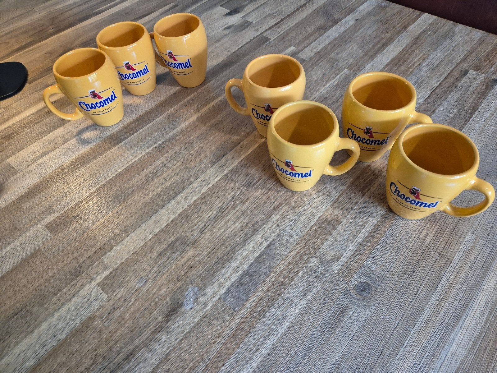 Cup a Soup en Chocomel mokken, Ophalen of Verzenden, Zo goed als nieuw, Overige stijlen, Kop(pen) en/of Schotel(s)