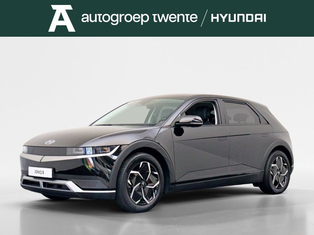 Hyundai IONIQ 5 Connect+ 77.4 kWh | Leder | Navi | Camera |, Auto's, 0 cilinders, Gebruikt, Zwart, IONIQ 5