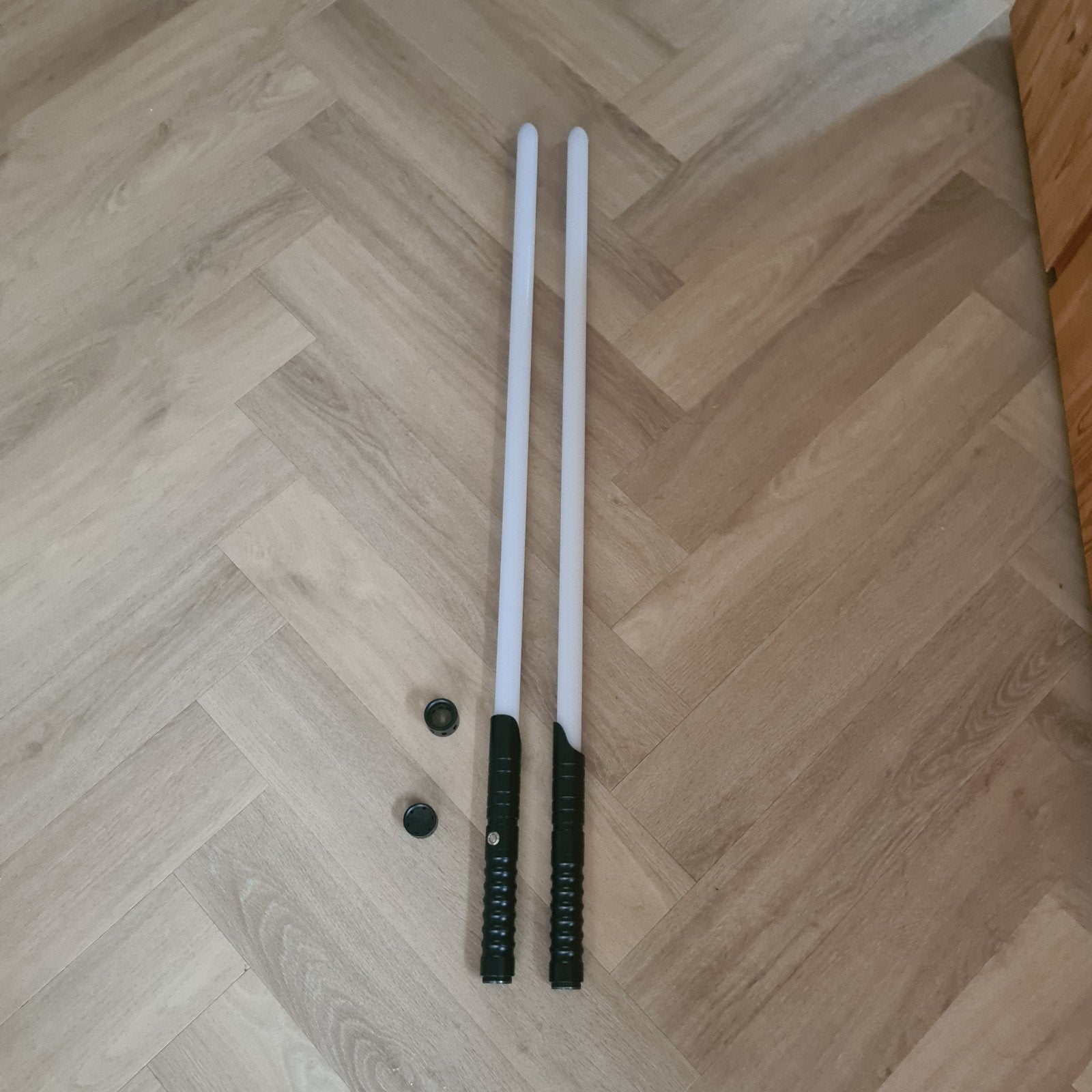 Duel lightsabers, Verzamelen, Star Wars, Ophalen of Verzenden, Zo goed als nieuw, Gebruiksvoorwerp