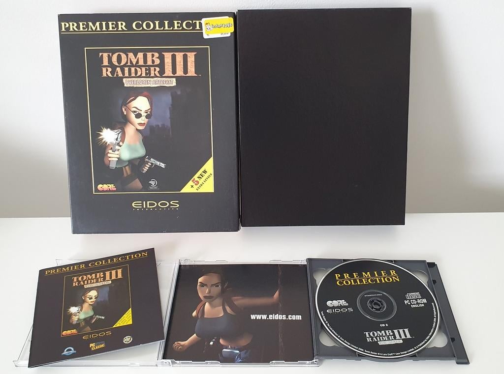 Tomb Raider III pc cdrom compleet uit 2000, Spelcomputers en Games, Games | Pc, Avontuur en Actie, 1 speler, Ophalen of Verzenden