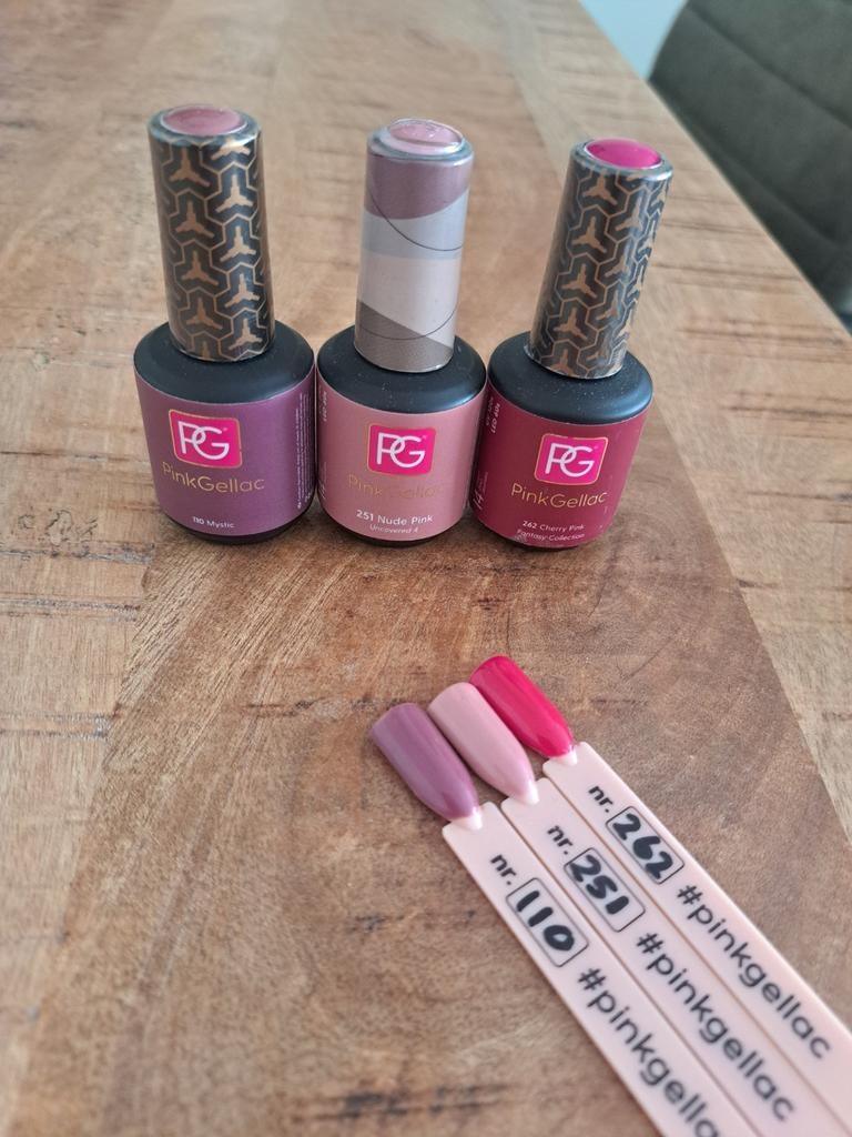 Pink Gellac – Roze, Ophalen of Verzenden, Zo goed als nieuw, Roze, Handen en Nagels