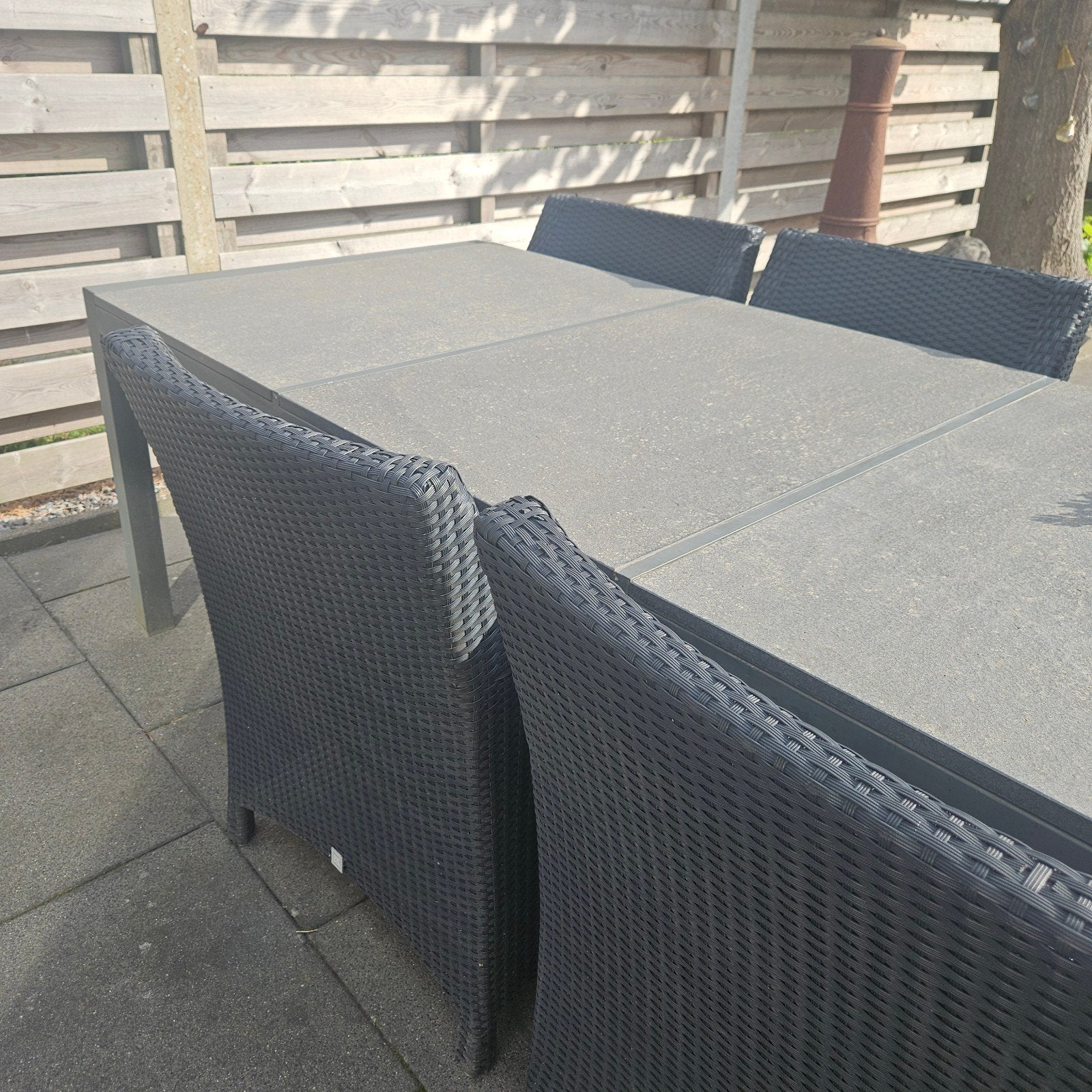 PR & Design Tuinstoelen - Wicker (zonder Tafel)  6 Stoelen, Ophalen, Gebruikt, 6 zitplaatsen, Wicker