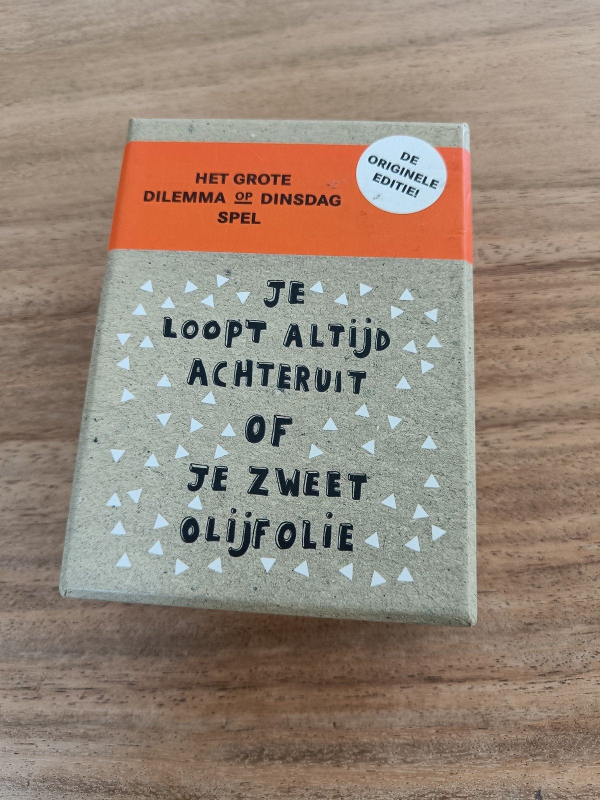 Het Grote Dilemma op Dinsdag Spel - Originele Editie, Vijf spelers of meer, Ophalen of Verzenden, Zo goed als nieuw, Dilemma op Dinsdag