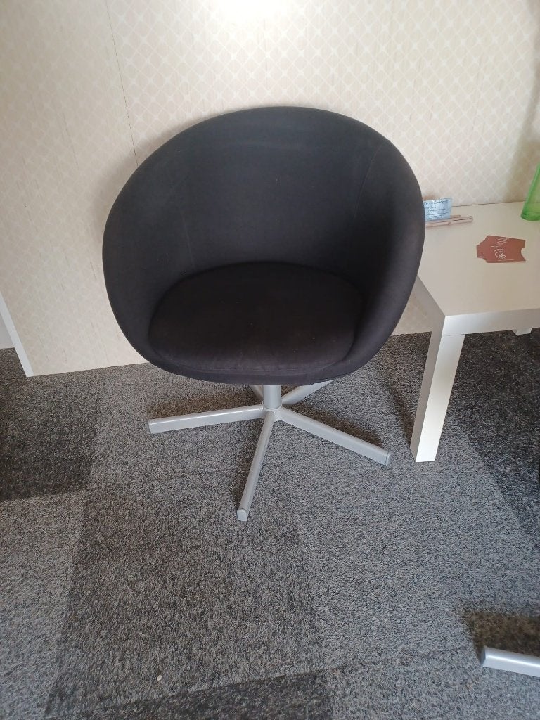2 zwarte clubs, Huis en Inrichting, Fauteuils, Ophalen, Minder dan 50 cm, Gebruikt, Minder dan 75 cm