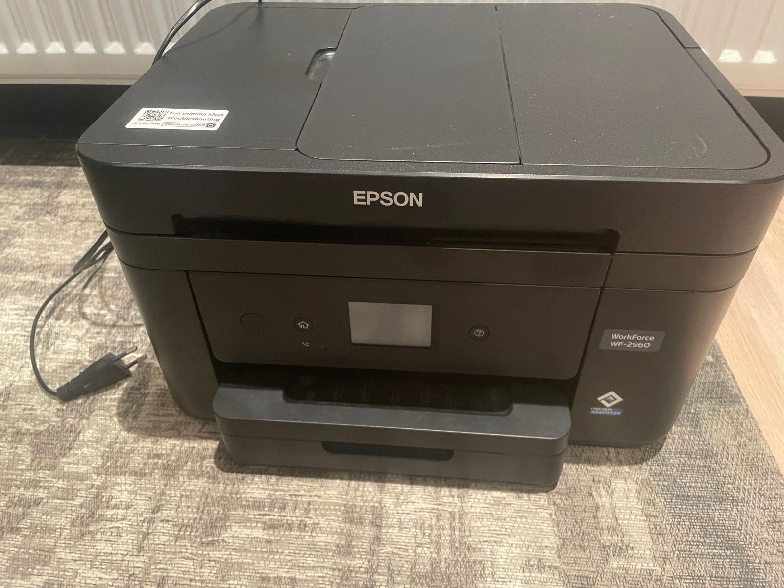 Epson WF-2960 All-in-One Printer - Goede staat, Computers en Software, Printers, Gebruikt, All-in-one, Inkjetprinter, Kleur printen