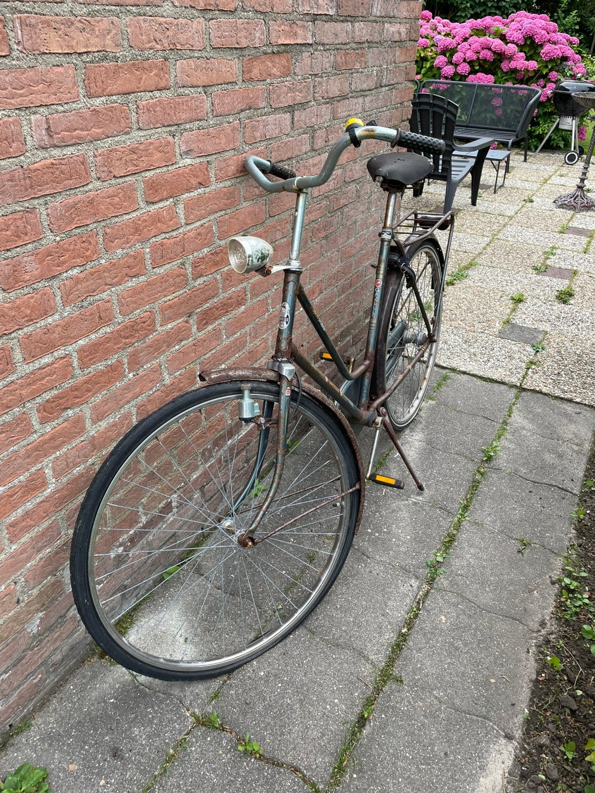 Gratis afhalen stationsfiets Gazelle, Ophalen, Gebruikt, Gazelle
