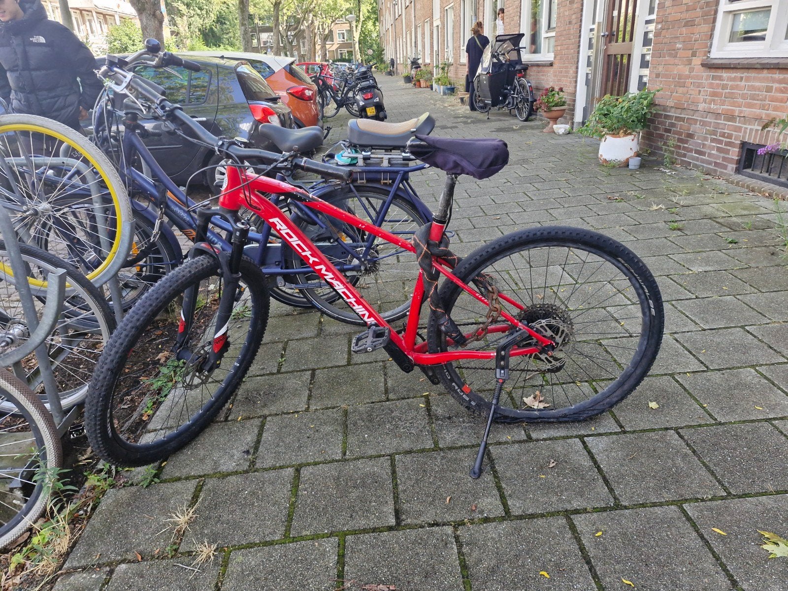 Mountainbike maat L - Rock Machine, Fietsen en Brommers, Fietsen | Mountainbikes en ATB, Gebruikt, Hardtail, Heren, Schijfrem